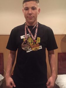 Поисковик Чуканов Александр, ученик 16 школы, боец поискового отряда 4Н - призер чемпионата мира